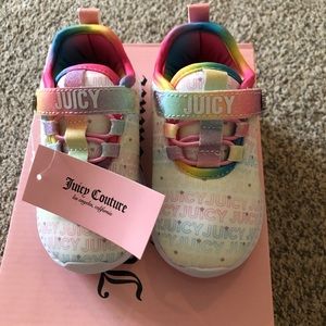 Brand new in box Juicy Couture little girls sneakers